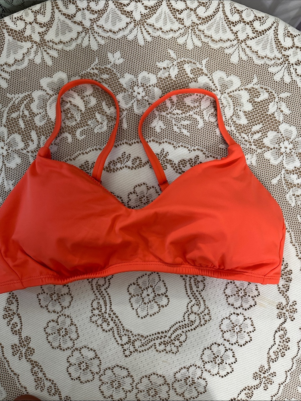 Shade & Shore Orange Bralette